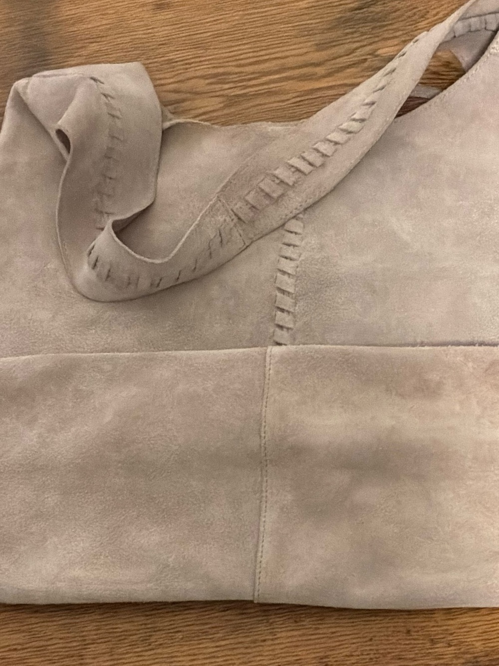 Haute Hippie classic Suede Boho Bag with Removable Pouch - Picture 3 of 12